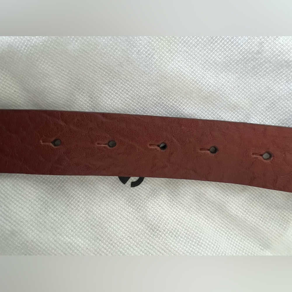 Dolce & Gabbana Vintage Brown Leather Belt - Picture 5 of 9